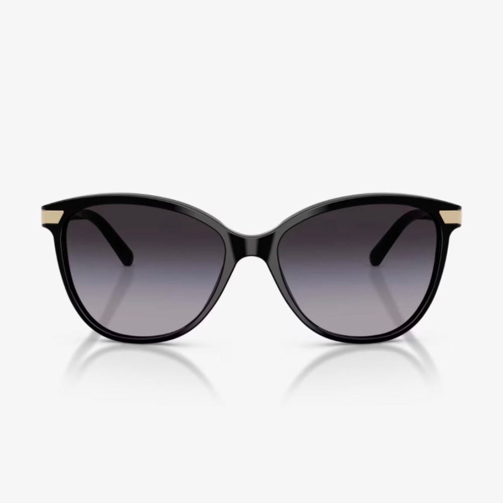 New Burberry Black Cat Eye Sunglasses 0BE4216 - Picture 2 of 5